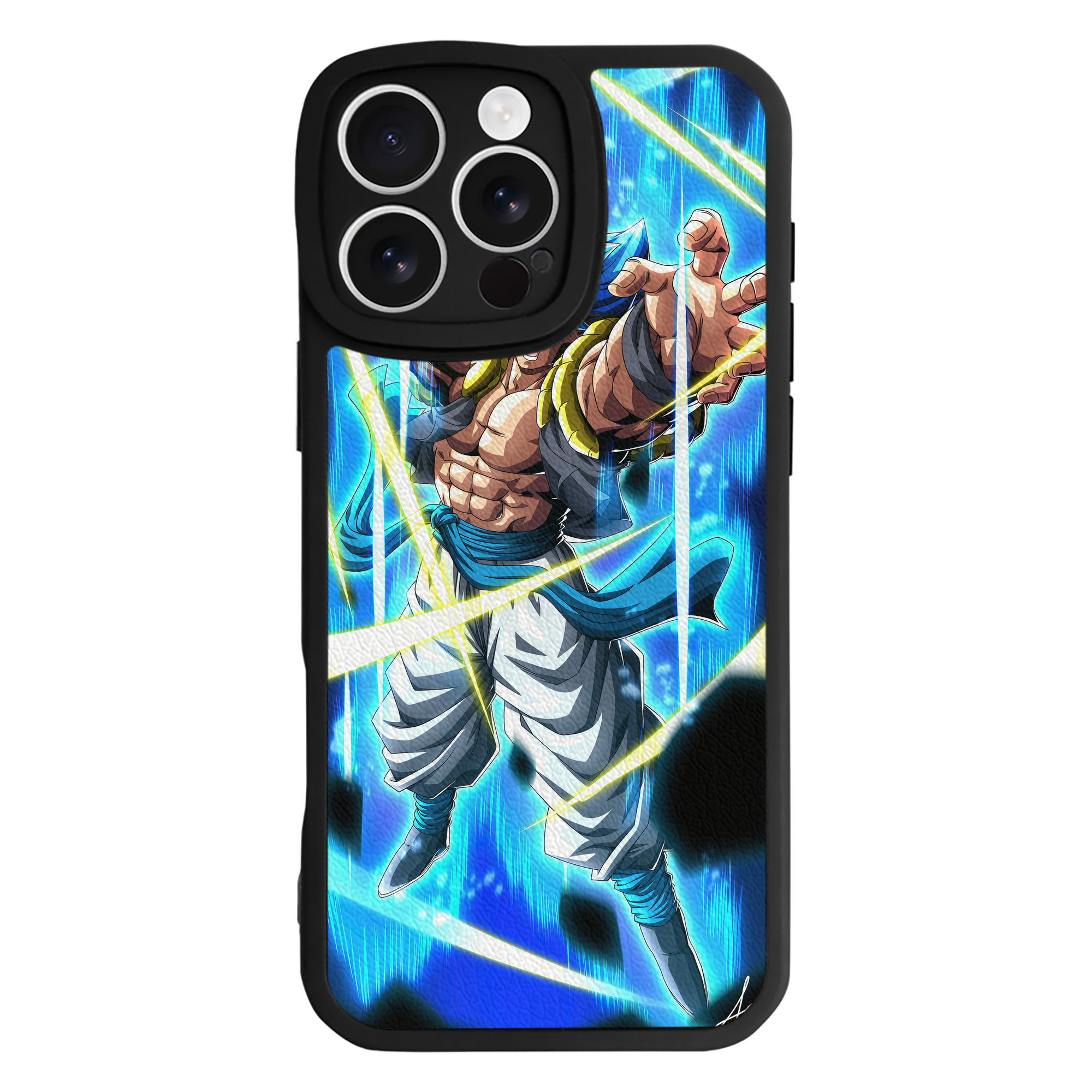 （画像用） ドラゴンボール DRAGON BALL 【iPhone 16シリーズ対応】シリコンスマホケース（レザー調） 材質：シリコン